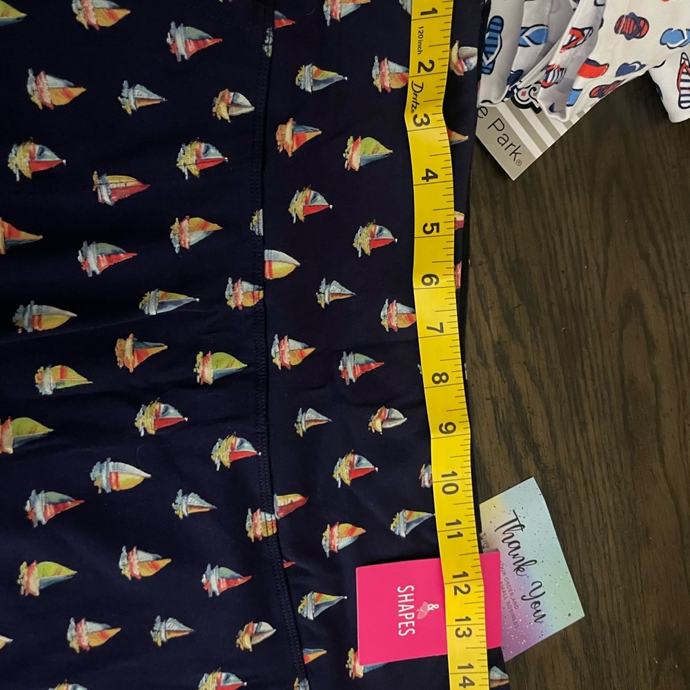 Colorful Sailboat Patterned Mini Skirt - Picture 5 of 5